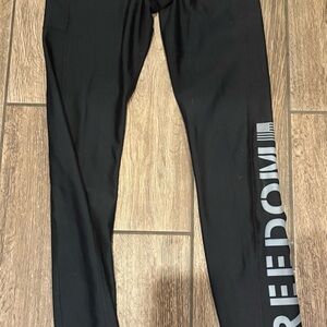 UA Black Freedom Leggings